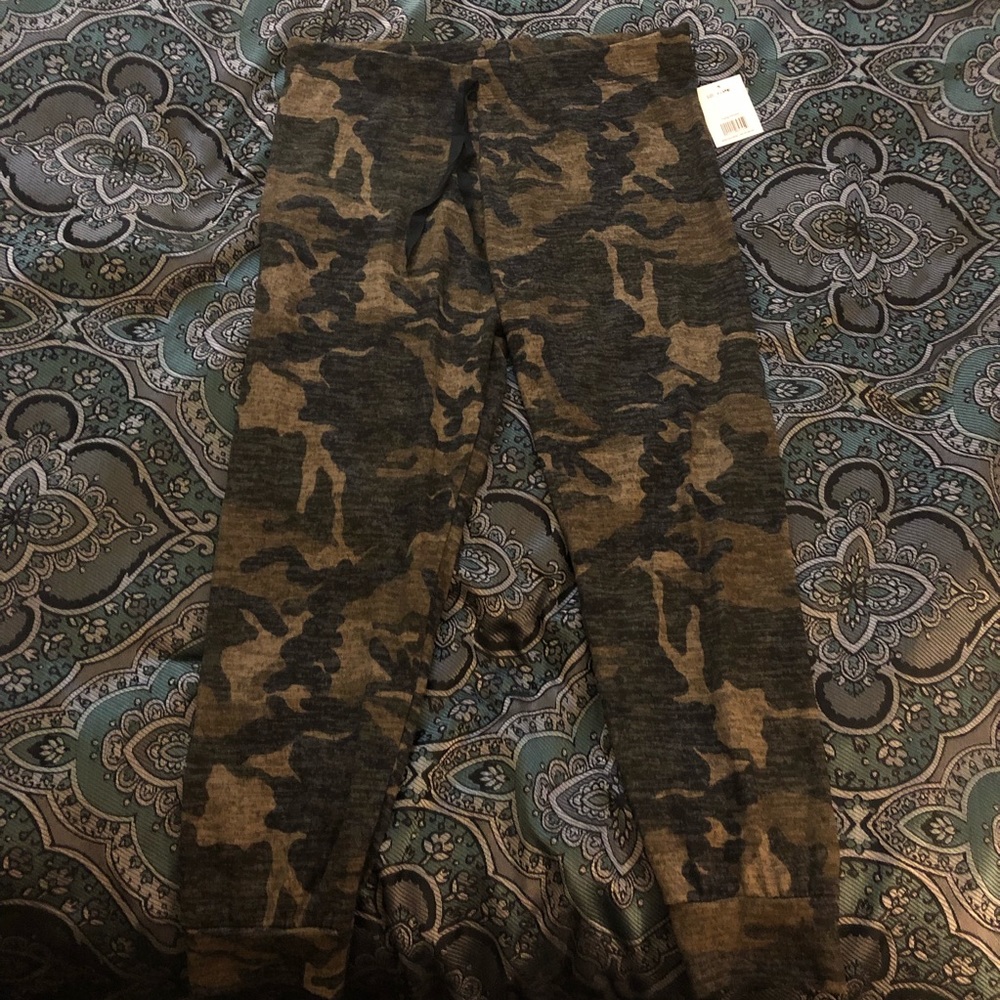 Camo joggers